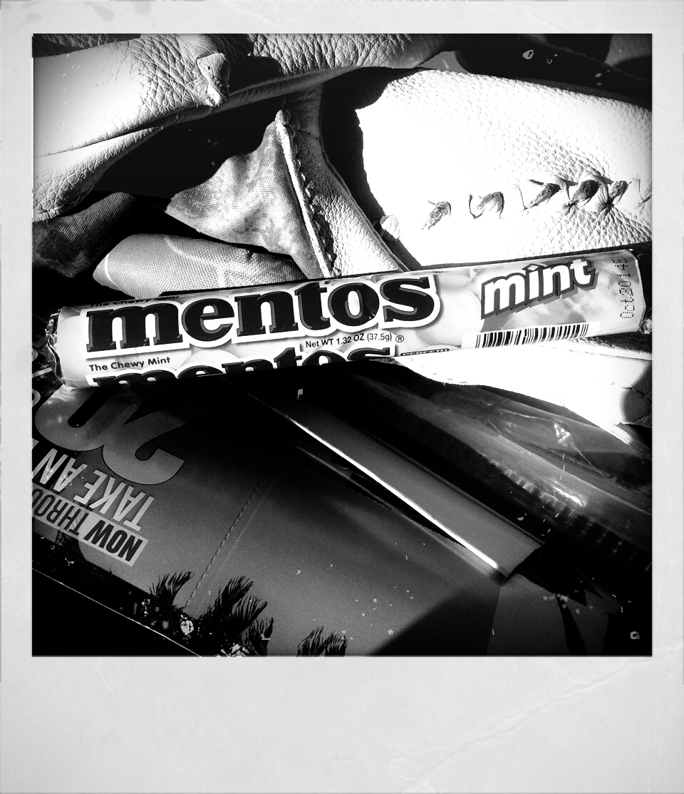 A Mentos Moment. What's in your purse?
