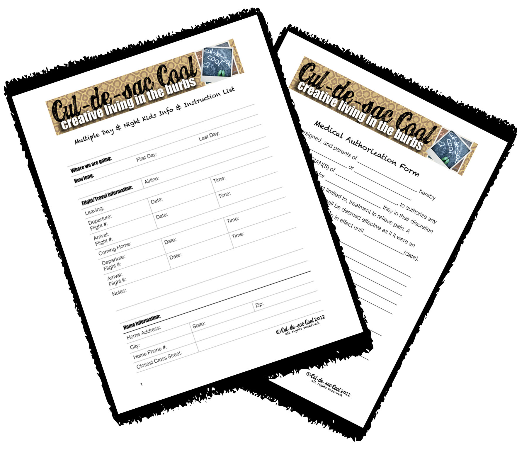 Free Printables! 10 Tips while Planning a Kid-Free Trip
