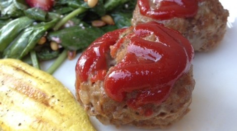 Meatloaf Meatballs (also known as Meatloaf Muffins)