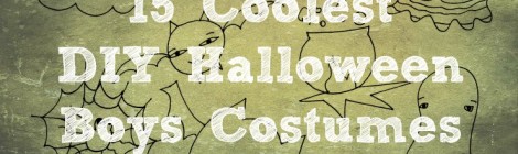 15 Coolest DIY Halloween Boys Costumes