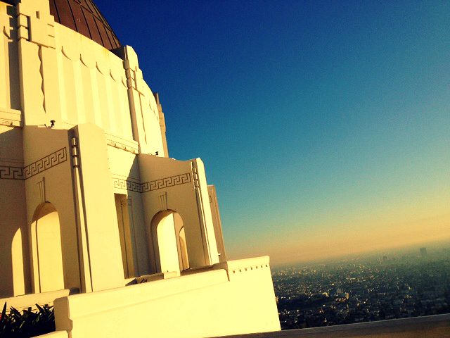 Above LA...Griffith Observatory