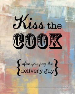 DIY Printable Kiss the Cook Vintage 8x10.jpg