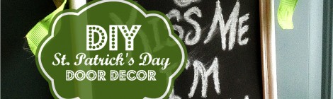 DIY St. Patrick's Day Door Decor