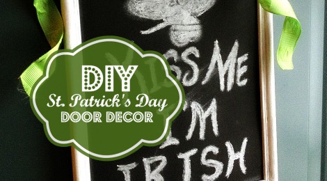 DIY St. Patrick's Day Door Decor