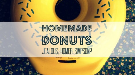 Homemade Donuts...Jealous, Homer Simpson?