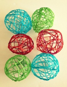 DIY Yarn Balls