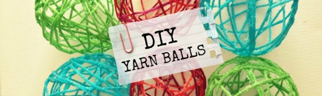 DIY Yarn Balls