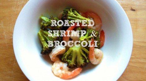 Roasted Shrimp & Broccoli