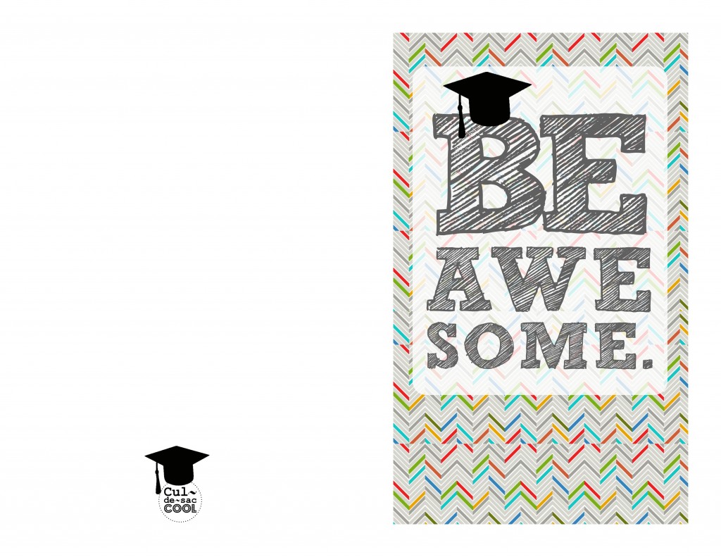 graduation card 2013 be awesome