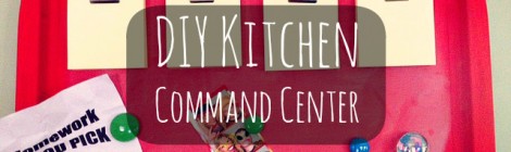 DIY Kitchen Command Center