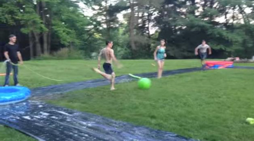 Water Kickball