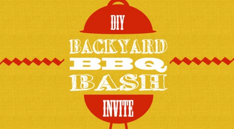 DIY Printable Backyard BBQ Bash Invite