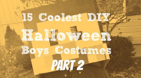 15 Coolest DIY Halloween Boys Costumes - Part 2