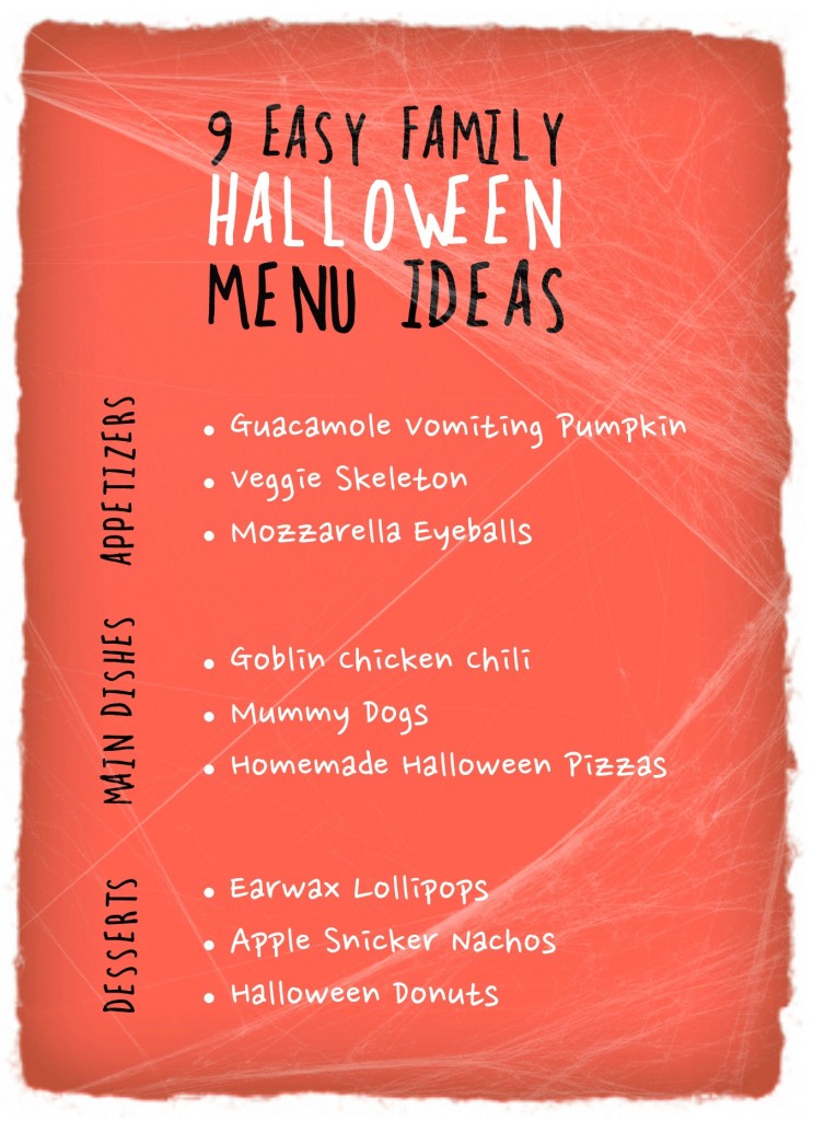 halloween menu ideas