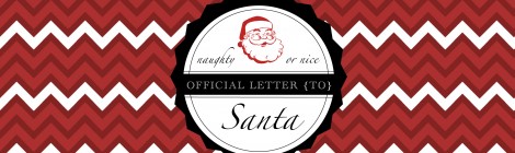 DIY Printable Letter to Santa