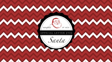 DIY Printable Letter to Santa