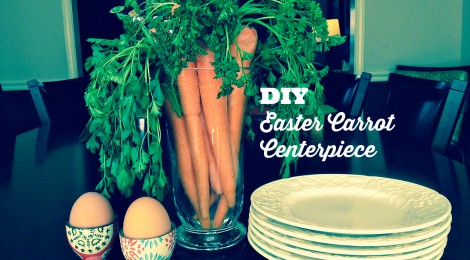 DIY Easter Carrot Centerpiece