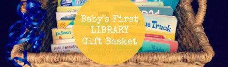 Baby's First Library Gift Basket