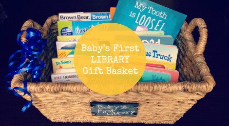 Baby's First Library Gift Basket