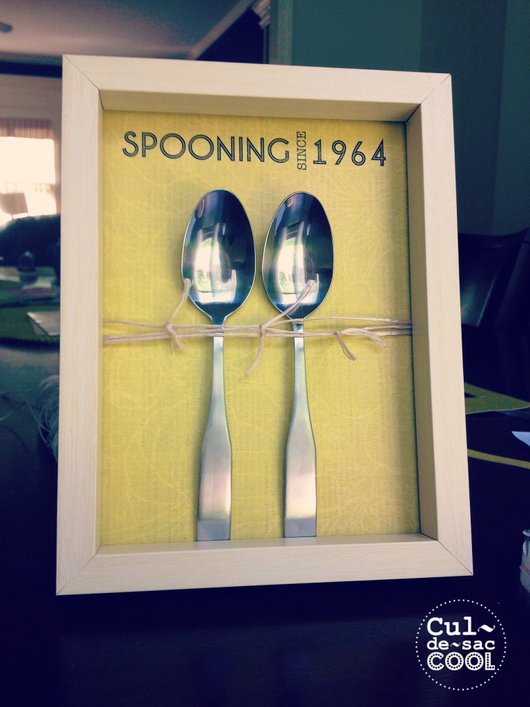 DIY Spooning Anniversary/wedding/Valentine's Day Gift 7
