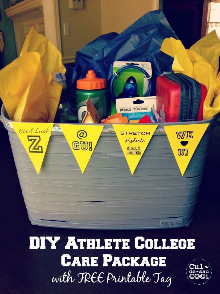 DIY Athlete College Care Package 4