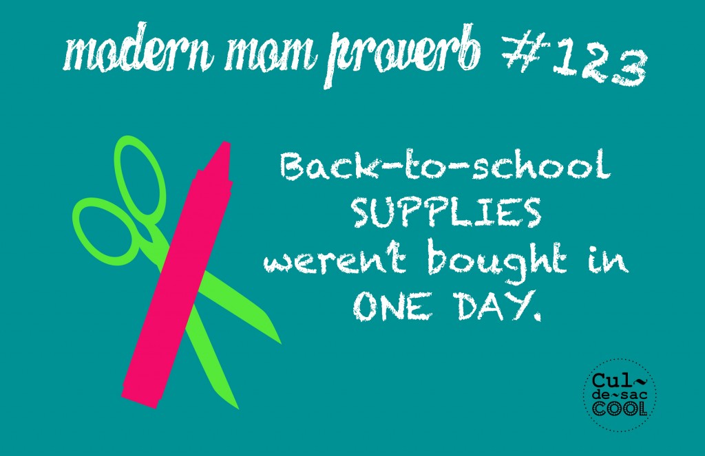 Modern Mom Proverb Back to School #123