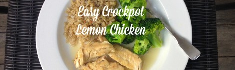 Easy Crockpot Lemon Chicken