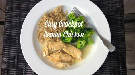 Easy Crockpot Lemon Chicken