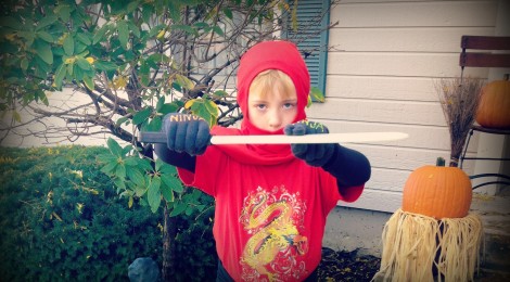 DIY Ninja Costume