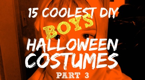 15 Coolest DIY Boys Halloween Costumes -- Part 3