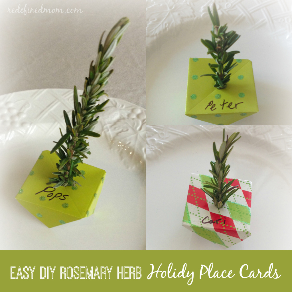 Holiday Place Cards Collage 2