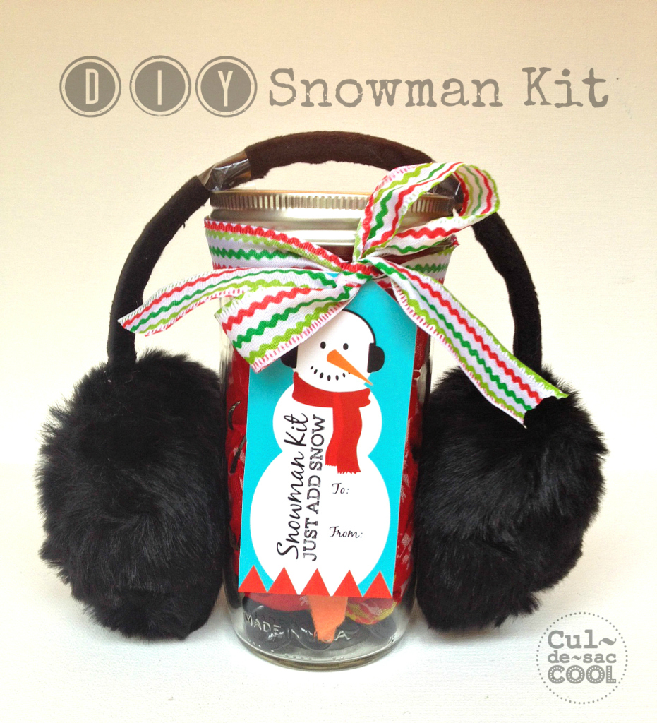 diy snowman kit with free printable tags cover 1.b