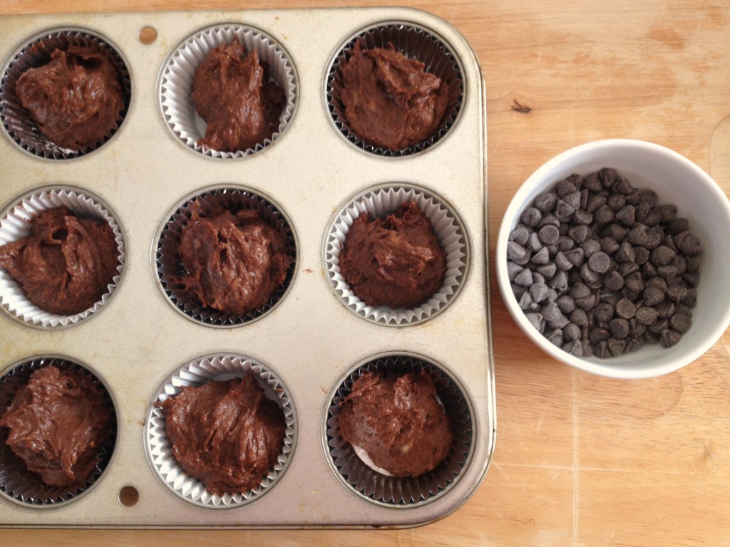easy chocolate muffins 6