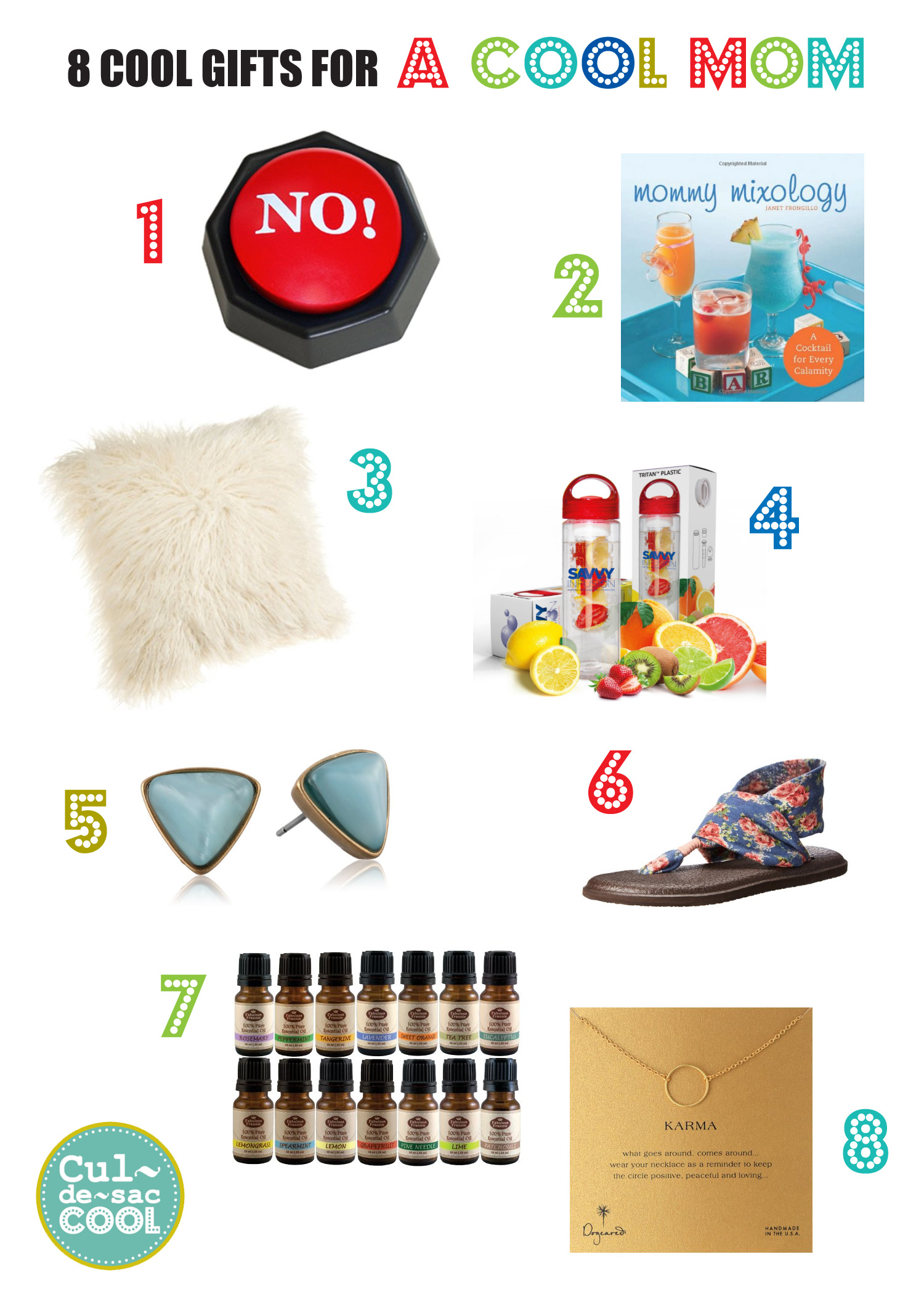 8 COOL GIFTS FOR COOL MOM