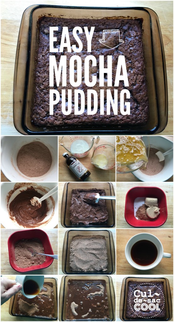 Easy Mocha Pudding Collage