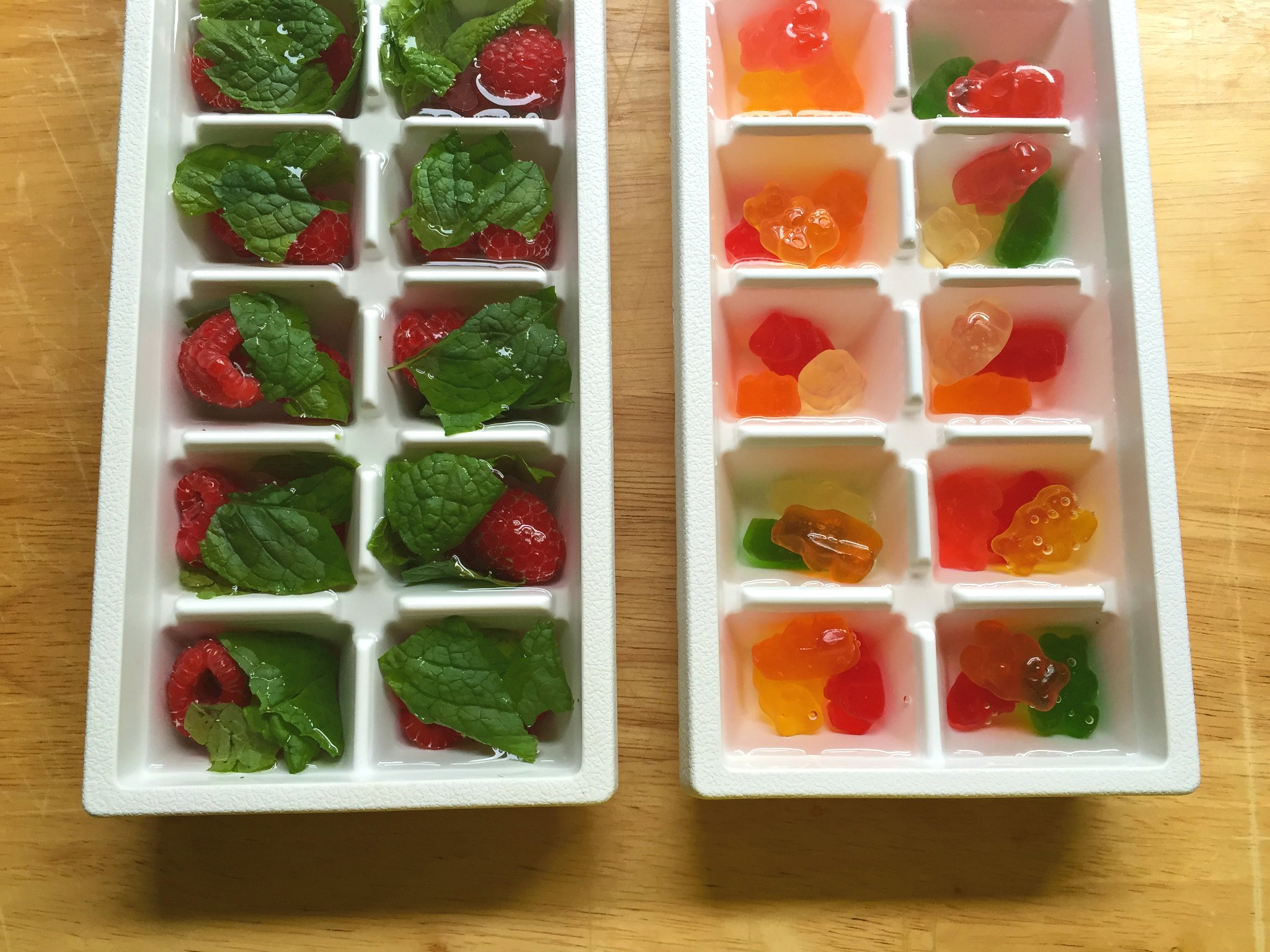 DIY Fancy Flavored Ice Cubes for Adults & Kids!