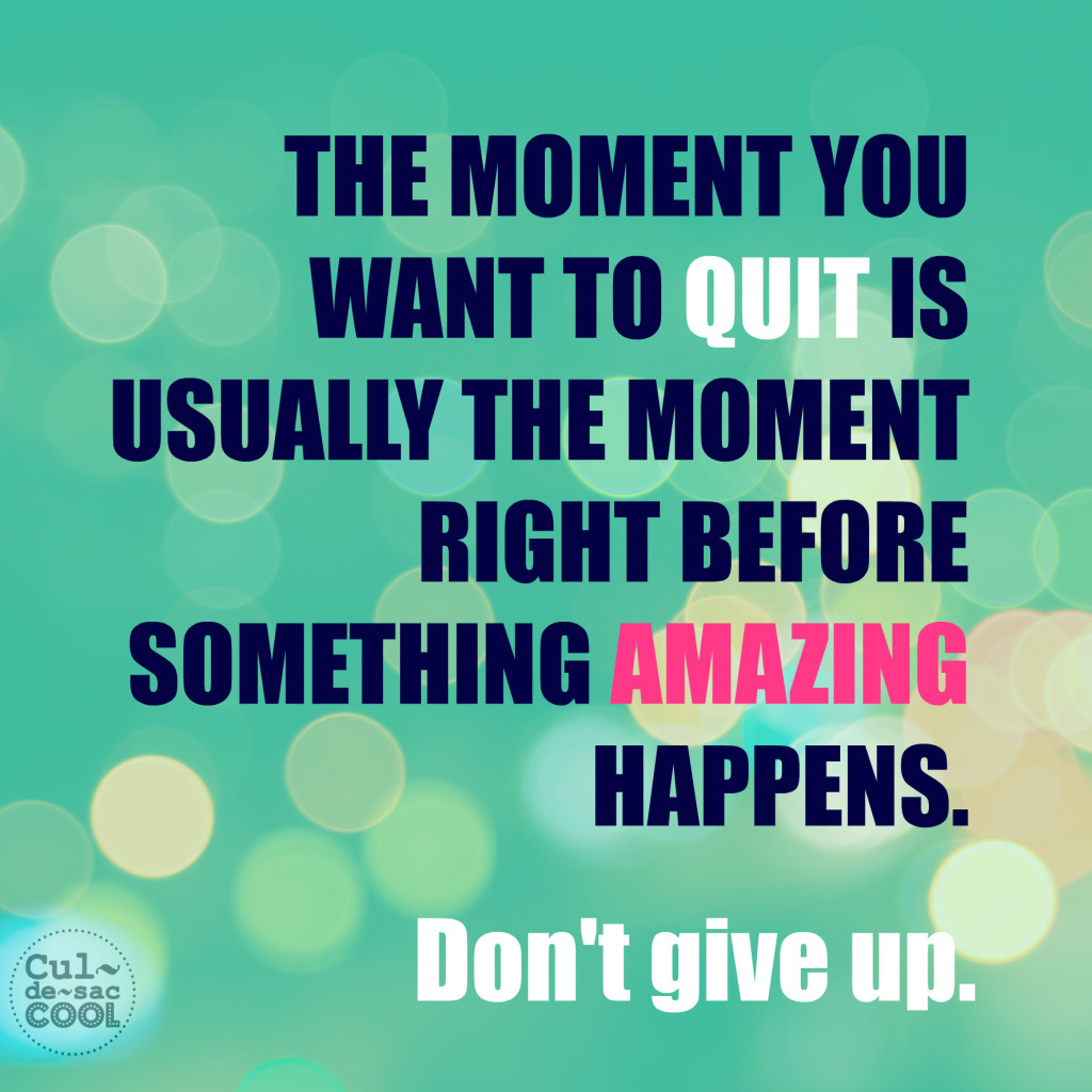 Don't Quit Inspirational Quote