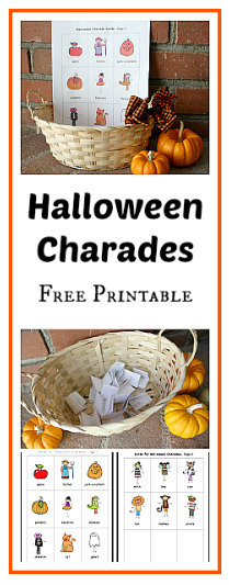 Halloween Charades Game