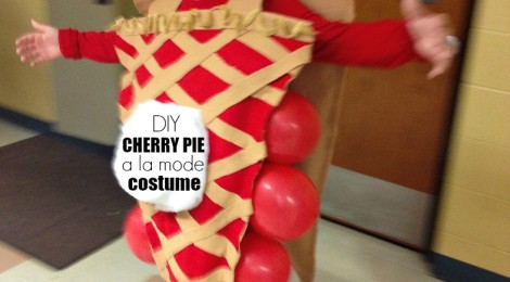DIY Cherry Pie A La Mode Costume