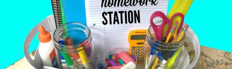 DIY Portable Homework Station