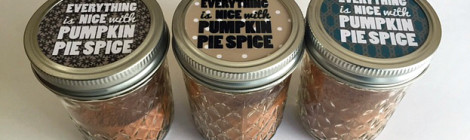 DIY Pumpkin Pie Spice Gift