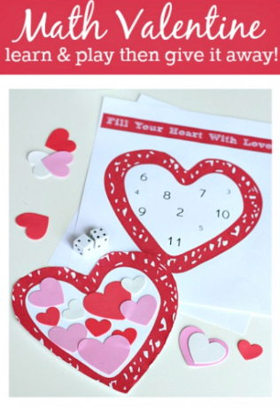Math Valentine Game
