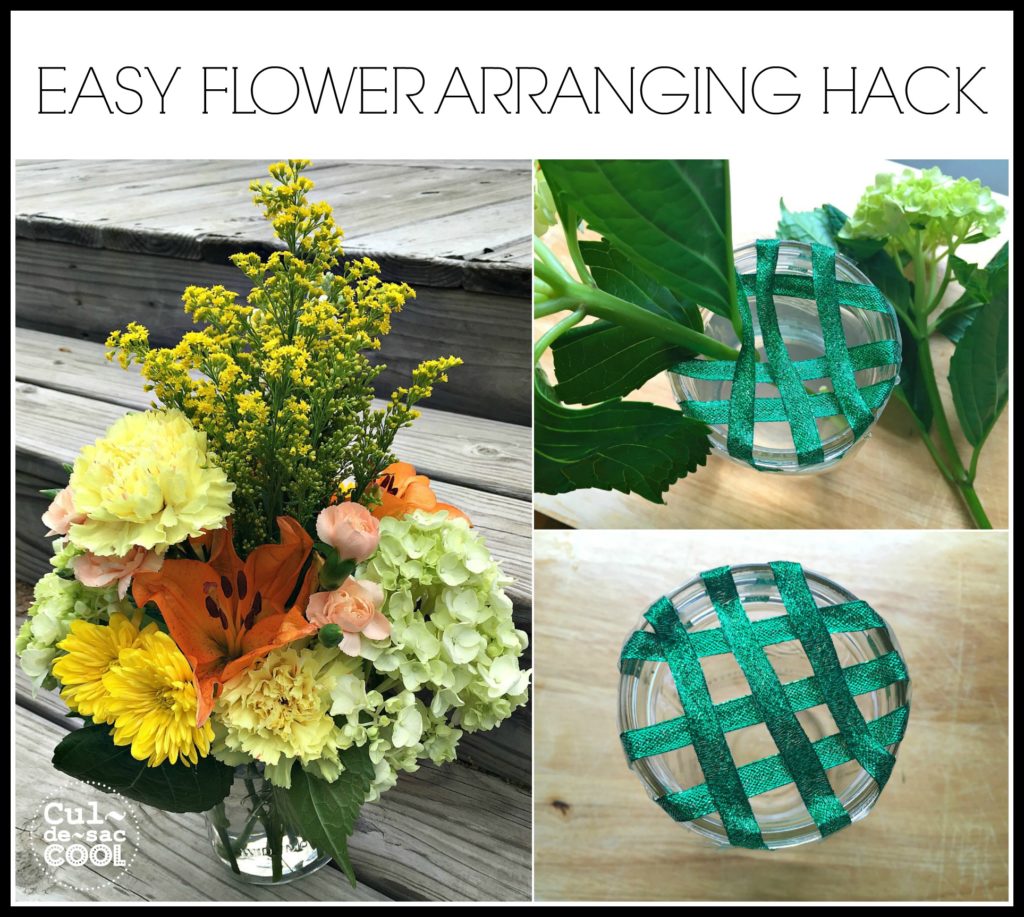 Easy Flower Arranging Hack Cover
