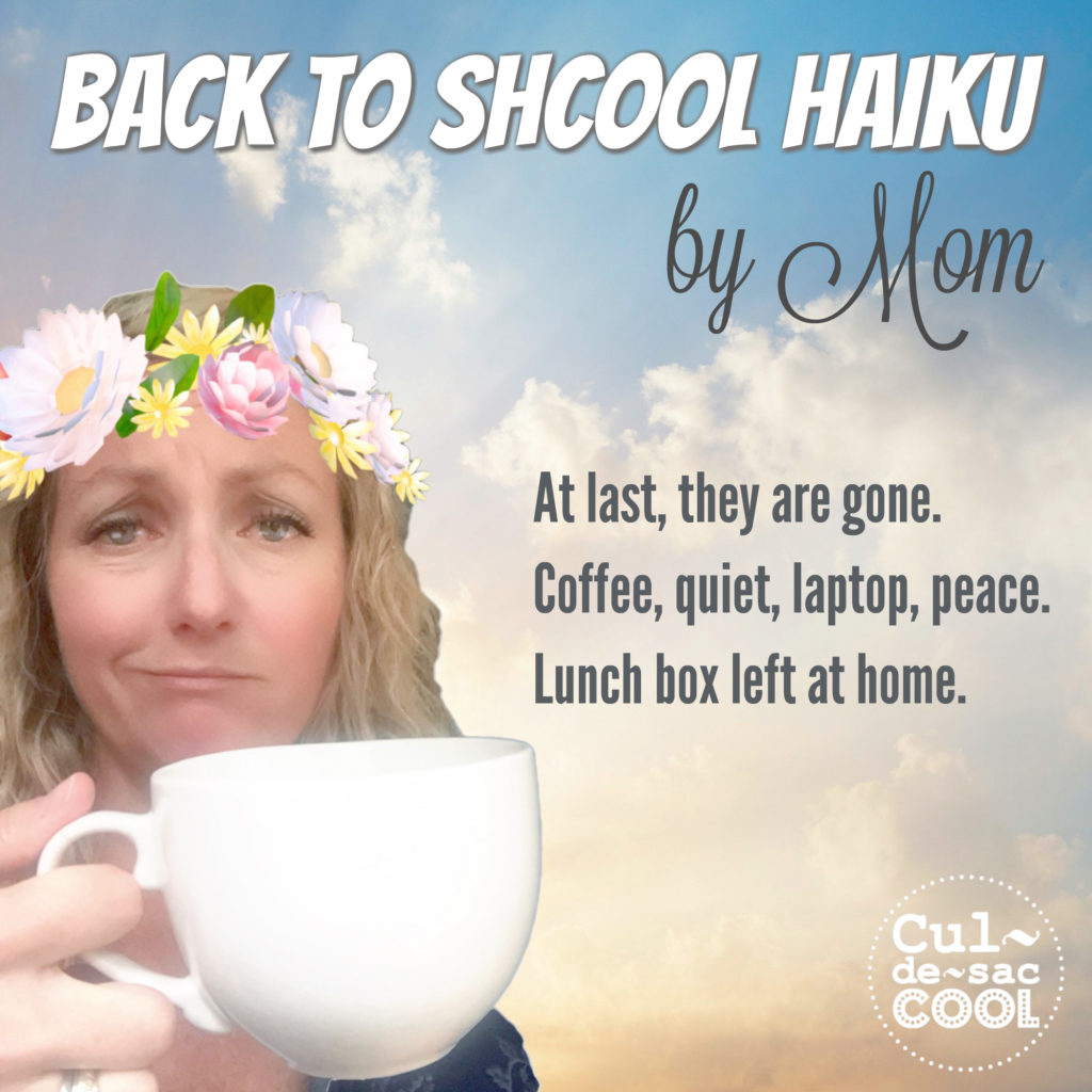 Back to School Haiku by Mom