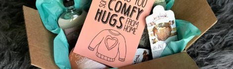 DIY Comfy Hugs College Care Package with Free Printable