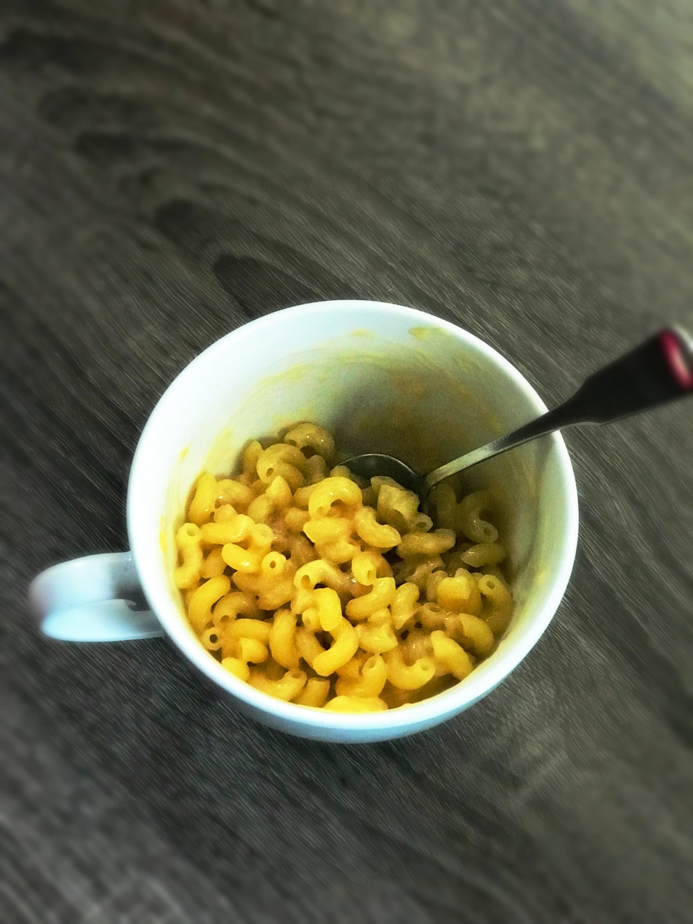 Homemade Mac & Cheese in a Mug