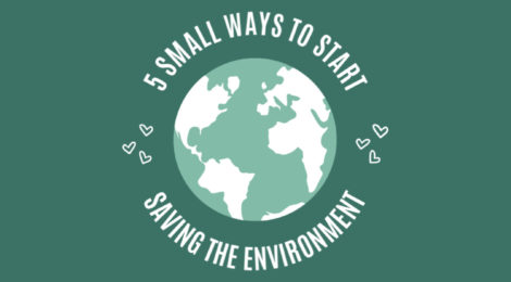 5 Small Ways to Start Saving the Environment