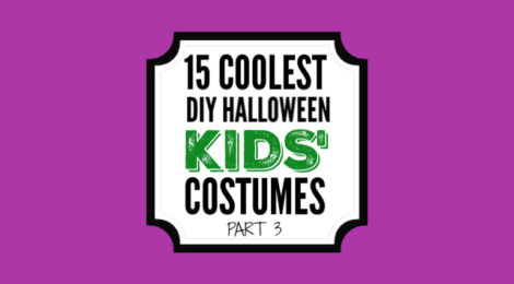 15 COOLEST DIY KIDS’ HALLOWEEN COSTUMES — PART 3