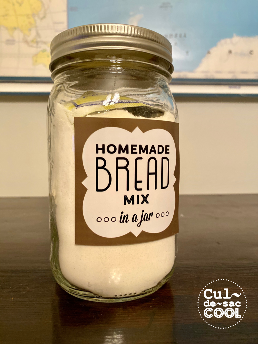 Homemade Bread Mix in a Jar 4