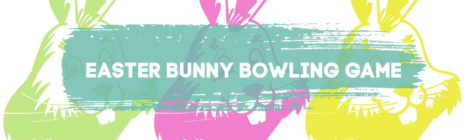 Easter Bunny Bowling Game